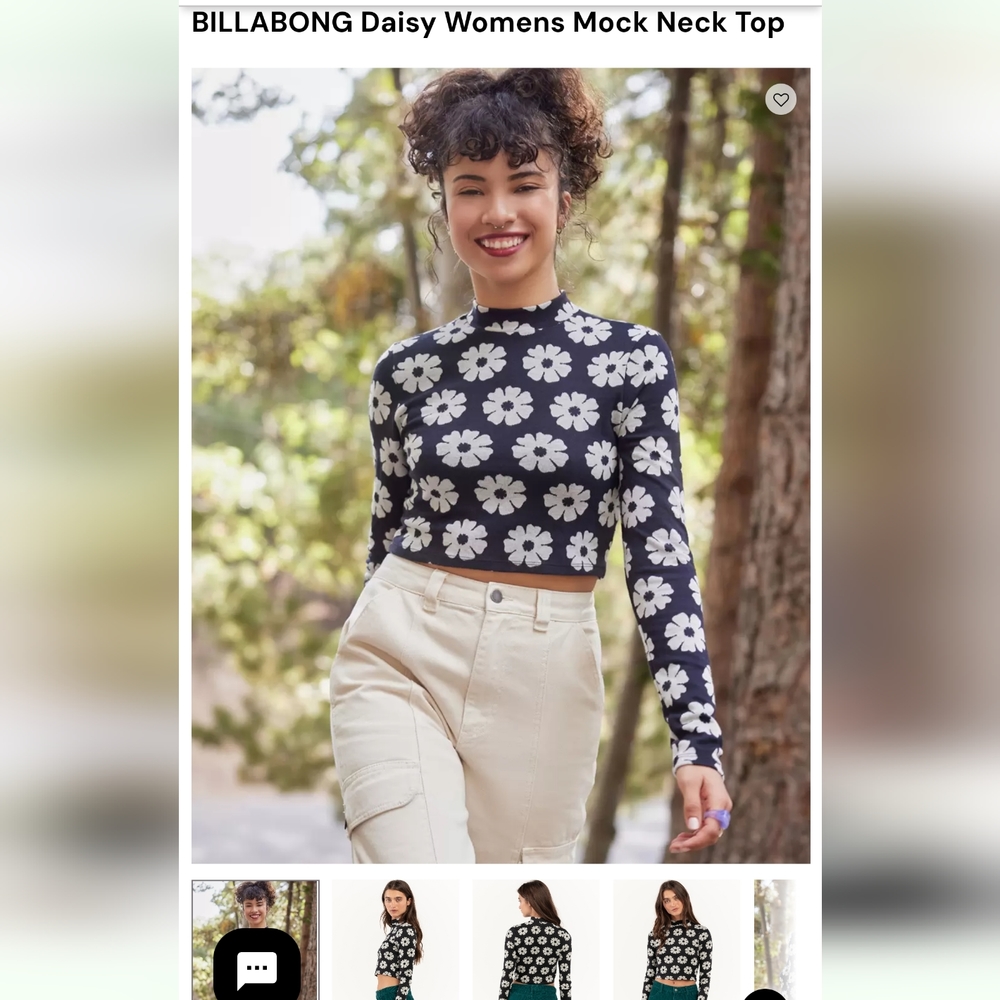 Mock Neck Top